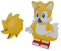Sonic Forces: Speed Battle - Tails with a Moto Bug and a Tornado