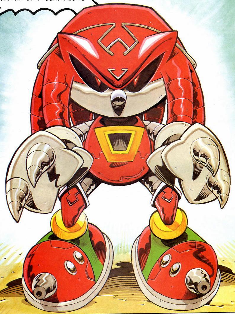 Metal Knuckles Vs Mecha Knuckles  Sonic, Sonic adventure, Sonic