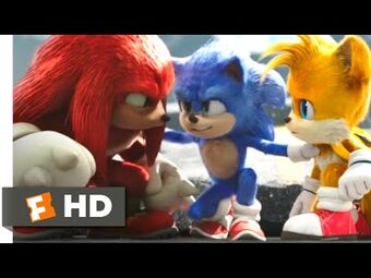 SONIC TAILS KNUCKLES Jakks - Action Figures Sonic 2 O Filme