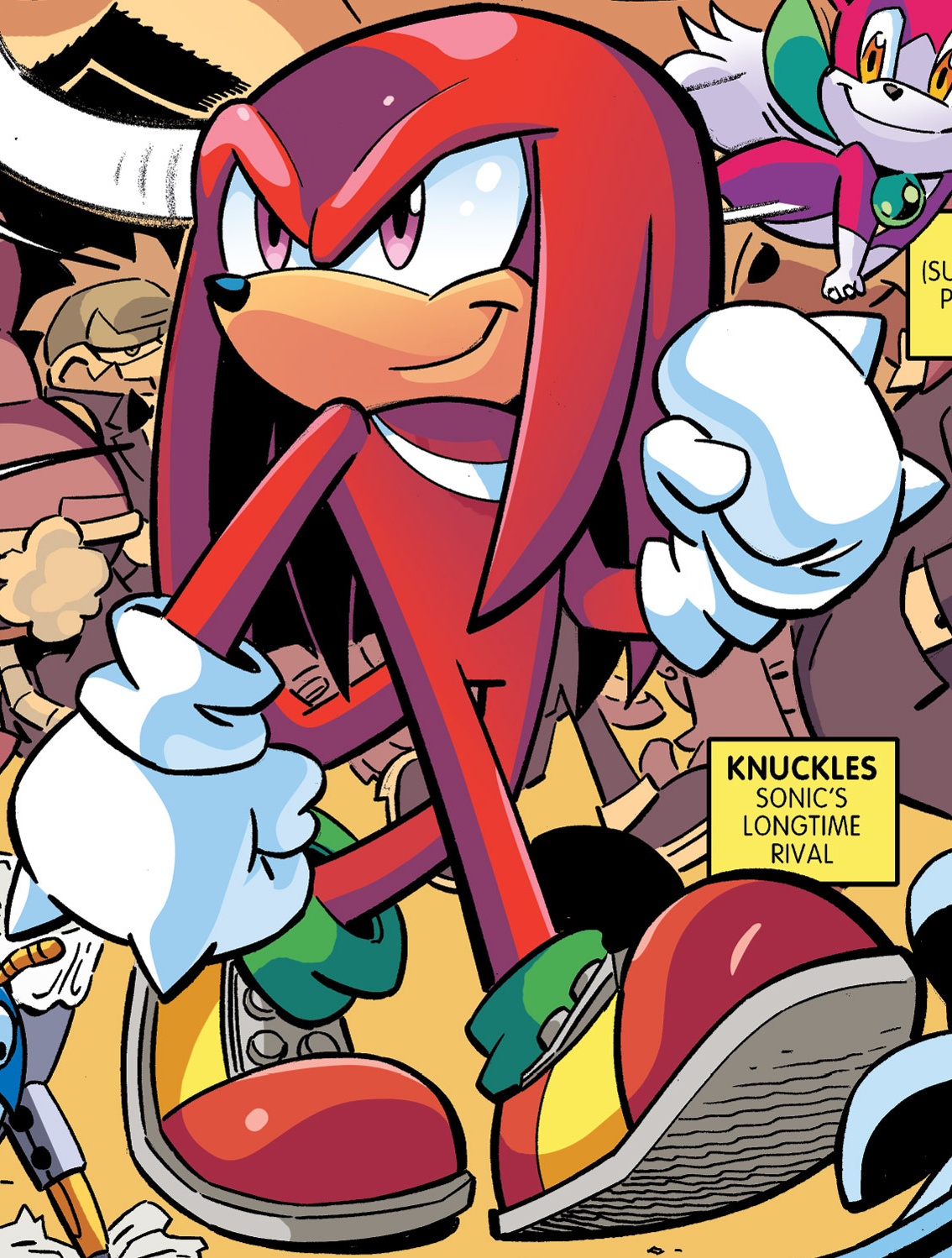 Knuckles the Echidna (comics) - Wikipedia