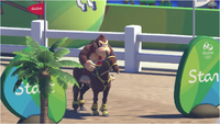 Mario & Sonic at the Rio 2016 Olympic Games - Donkey Kong Equestrian