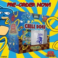 Promotional graphic for Sanic's Chili Dog set