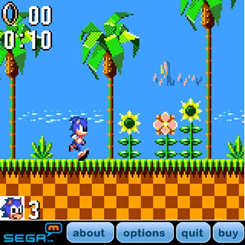 Mini Game Sonic Tec Toy