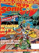Sonic the Comic #9 (September 1993). Art by M. DJ. Boyann.