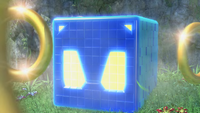 The Blue Cube as seen in the opening of Sonic Colors.