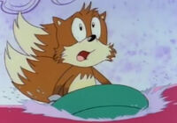 Tails in the Sonic Says segment