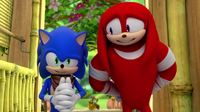 SB S1E41 Sonic Knuckles shifty