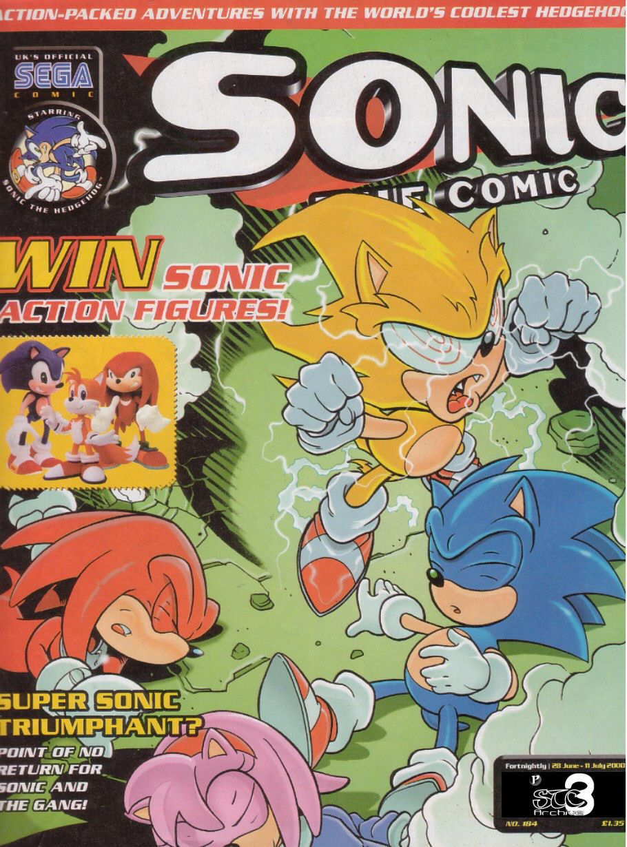 Sonic the Comic #168 VF ; Fleetway Quality Comic Book 