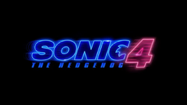 Sonic 4 La película logo