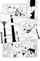 Page thirteen inks. Art by Adam Bryce Thomas.