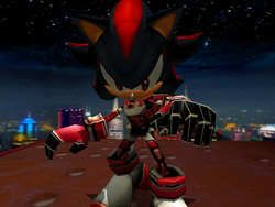 In Sonic Forces, the pose Shadow strikes when jumping off ramps on water  slides is similar to that of his artwork from Sonic Adventure 2: Battle. :  r/GamingDetails