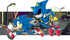 Sonic Channel Wallpaper Cover Story: Sonic & Shadow (July 2021) – Windii's  Brownie Hideout