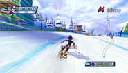 Mario Sonic Olympic Winter Games Gameplay 128