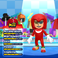 Mii costume from Mario & Sonic at the London 2012 Olympic Games.