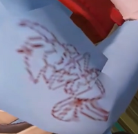 Salty's tattoo.