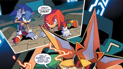 Neo Metal Sonic/IDW Publishing, Sonic Wiki Zone