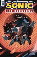 Sonic the Hedgehog #11 (November 2018). Art by Nathalie Fourdraine.