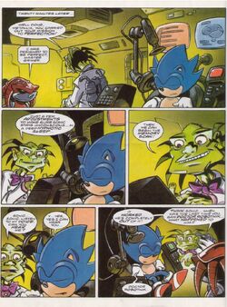 SONIC The HEDGEHOG Comic Book #139 October 2004 KNUCKLES & JULIE