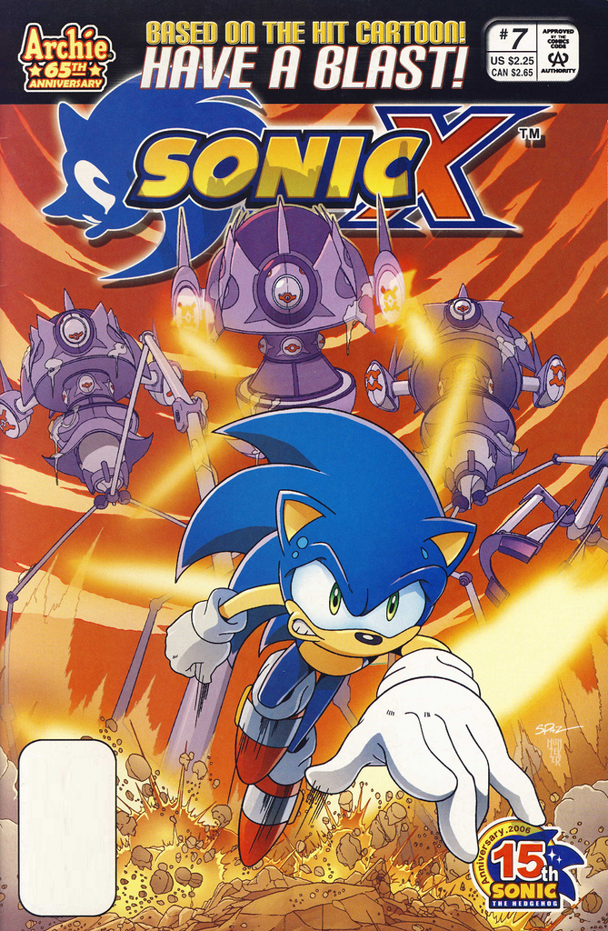 Archie Sonic X Issue 7 Sonic Wiki Zone Fandom