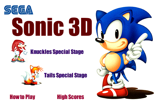 Sonic 3D Blast - play the free rom online