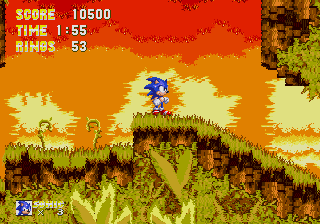super sonic and hyper sonic in sonic 1