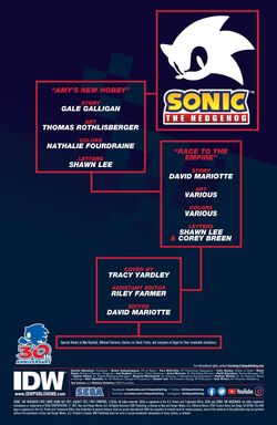 IDW Sonic the Hedgehog Free Comic Book Day 2021