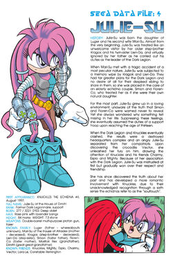 SONIC The HEDGEHOG Comic Book #141 December 2004 KNUCKLES JULIE SU