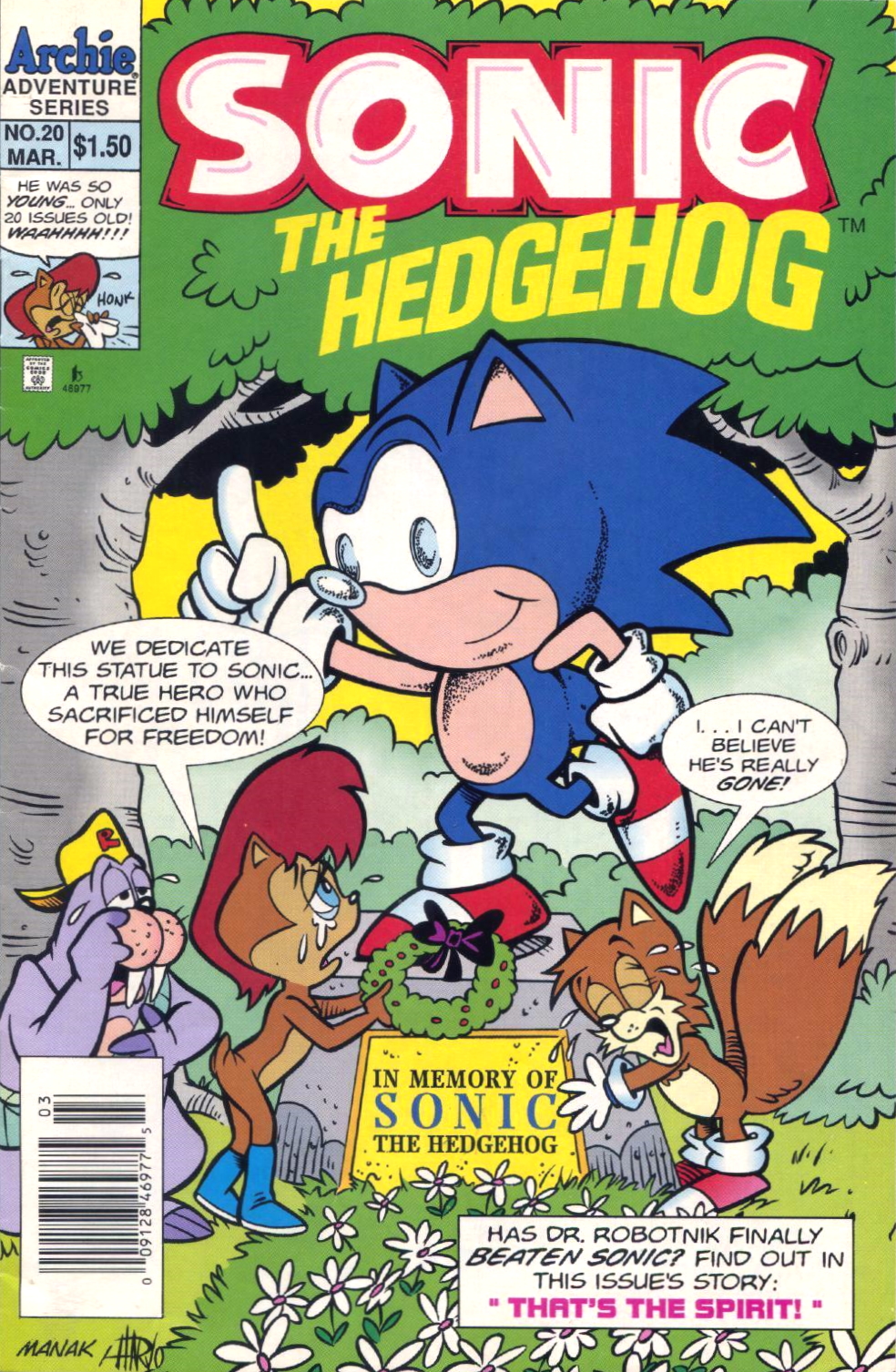 Sonic the Comic Issue 80, Sonic Wiki Zone