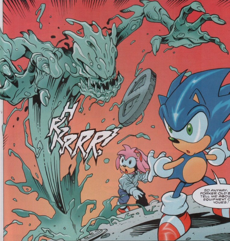 Fleetway Super Sonic  Sonic, Sonic adventure, Comic character