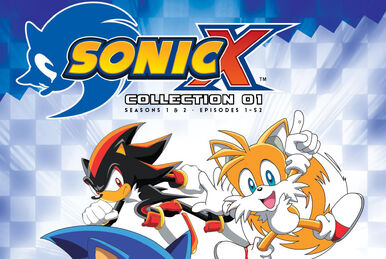 Sonic X Anime Dub Dvd 4Kids TV Pure Chaos Doubleshot