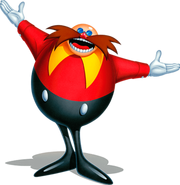 A picture of Dr. Robotnik from the Sonic website