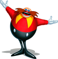 A picture of Dr. Robotnik from the Sonic website