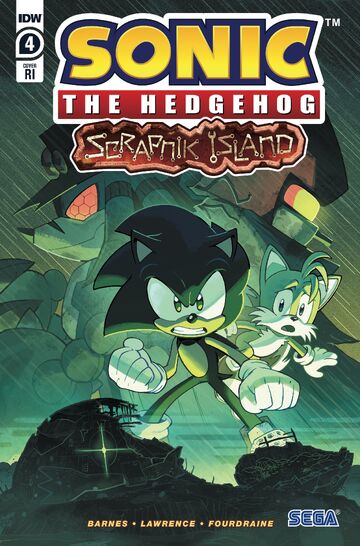 SONIC THE HEDGEHOG SCRAPNIK ISLAND #4 CVR B FONSECA