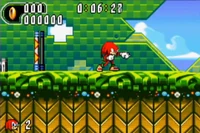 The Double Punch's first combo in Sonic Advance 2