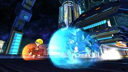 Sonic v Shadow Boss ARK Race