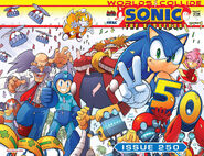 Sonic the Hedgehog #250 (August 2013) Art by Patrick Spaziante