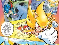 Super Sonic closes in