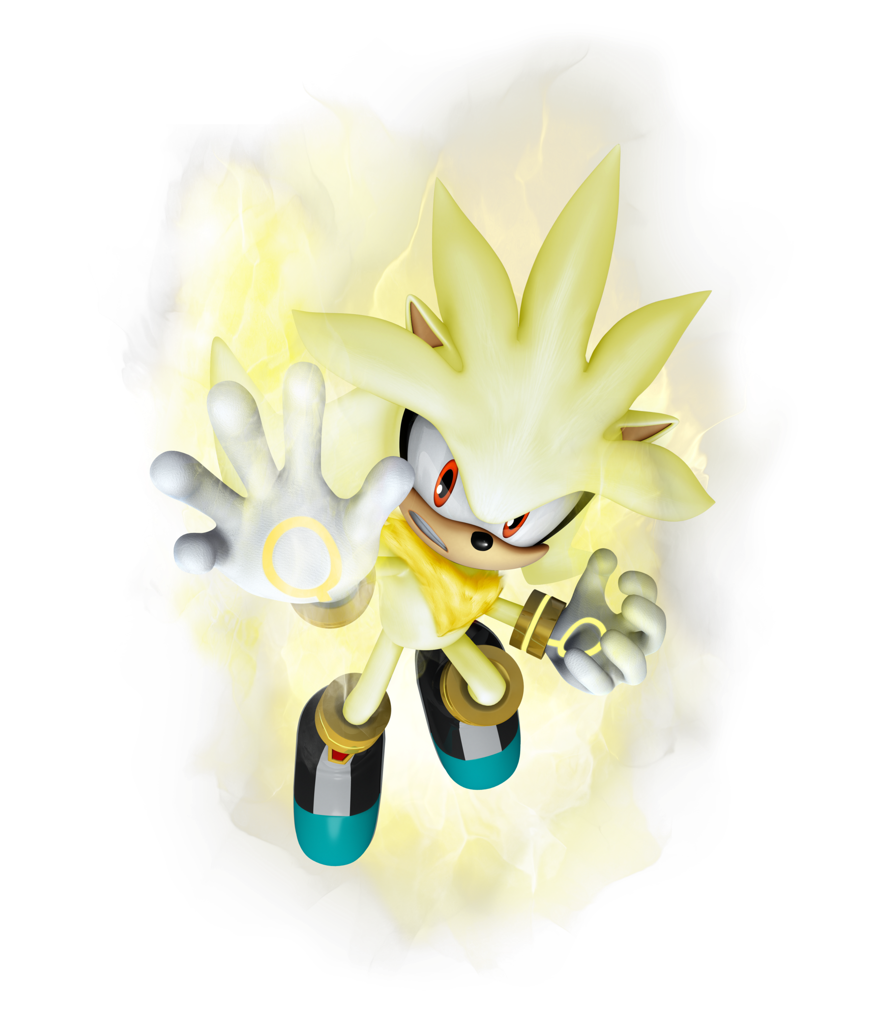 super sonic and super shadow and super silver toys