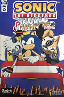 Sonic the Hedgehog: Tangle and Whisper #0 (April 2019). Art by Jamal Peppers.