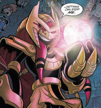 Dark Enerjak gloats, from .