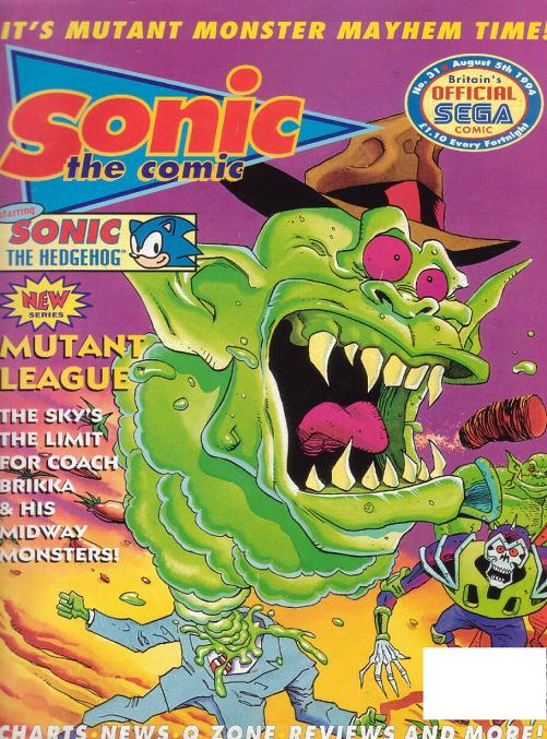 Sonic the Comic #33 VG ; Fleetway Quality