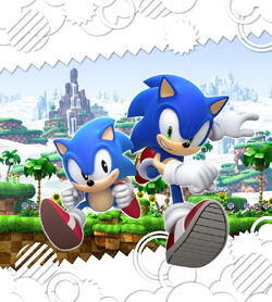 sonic generations background