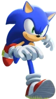 Sonic the Hedgehog render made for Angry Birds 2