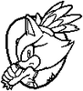 Blaze's Miiverse stamp from Mario & Sonic at the Rio 2016 Olympic Games