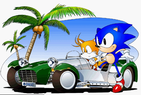 Sonic The Hedgeblog — In the Sega Saturn port of 'Gale Racer', numerous