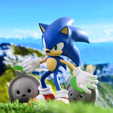 Sonic Frontiers JP statue