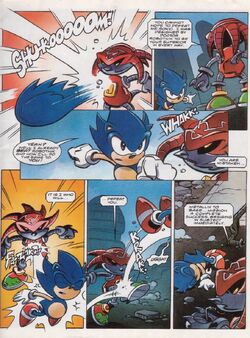 SONIC The HEDGEHOG Comic Book #139 October 2004 KNUCKLES & JULIE