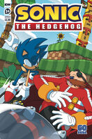 Sonic the Hedgehog #34 (November 2020). Art by Jamal Peppers.