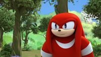 S1E44 Knuckles irritated