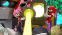 SB S1E49 Amy and Knux move laser